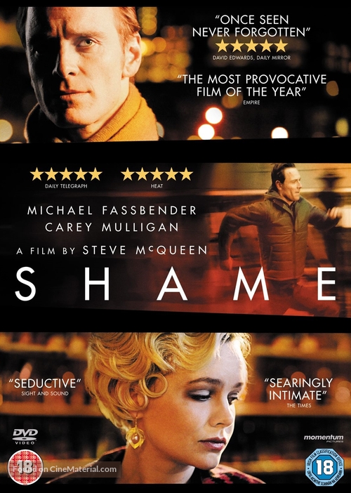 Shame - British DVD movie cover