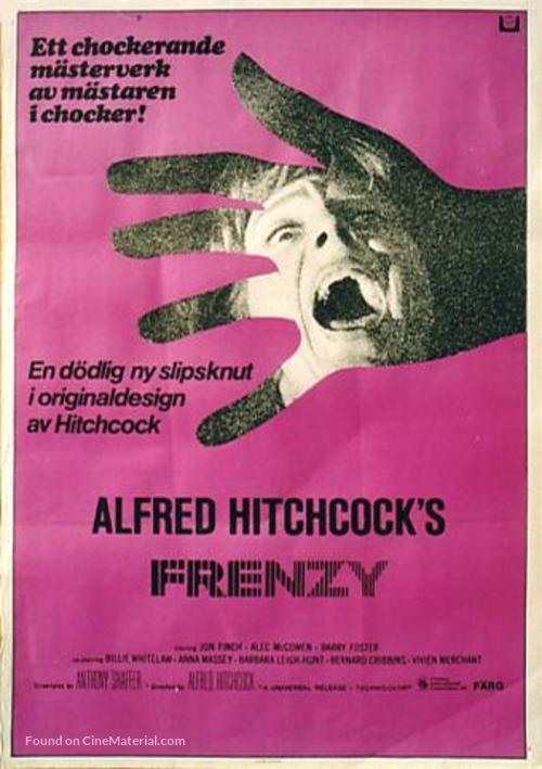 Frenzy - Swedish Movie Poster