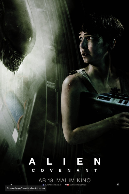 Alien: Covenant - Swiss Movie Poster