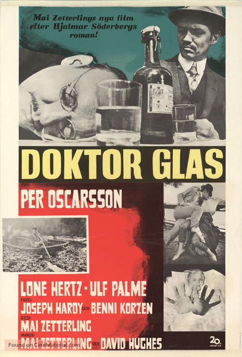 Doktor Glas - Swedish Movie Poster