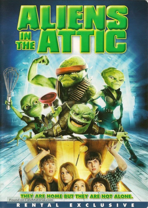 Aliens in the Attic - DVD movie cover