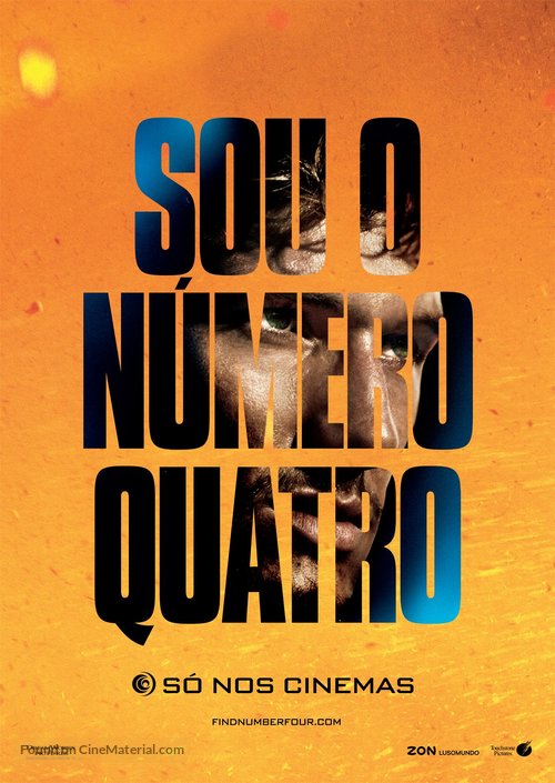 I Am Number Four - Portuguese Movie Poster