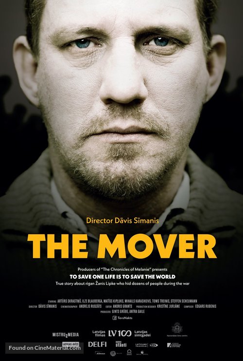 The Mover - Latvian Movie Poster