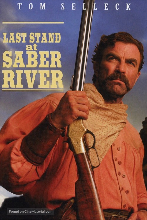 Last Stand at Saber River - DVD movie cover