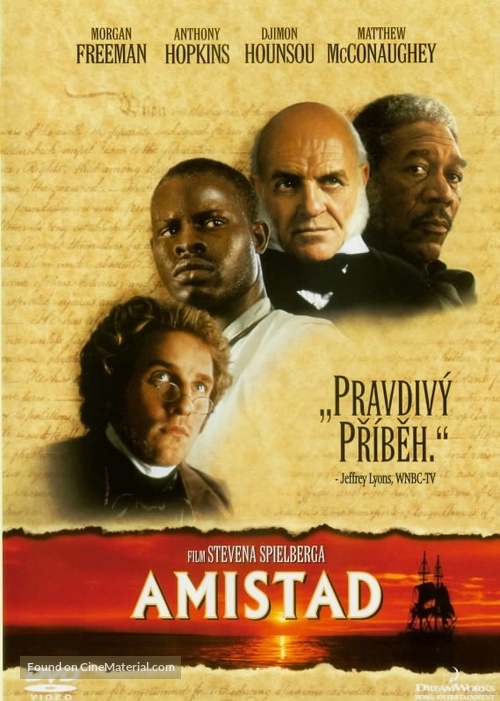 Amistad - Czech DVD movie cover