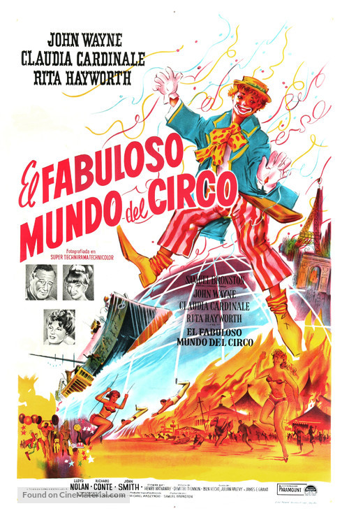 Circus World - Argentinian Movie Poster