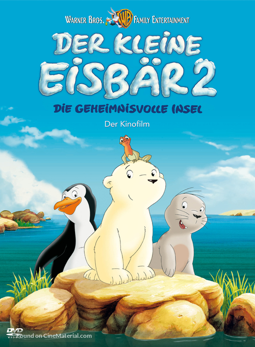 Der kleine Eisb&auml;r 2 - Die geheimnisvolle Insel - German Movie Cover