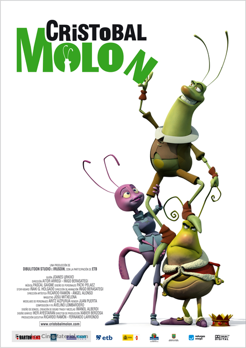 Cristobal Mol&oacute;n - Spanish Movie Poster
