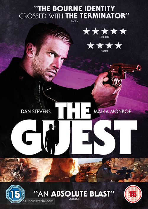 The Guest - British DVD movie cover