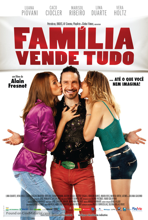 Fam&iacute;lia Vende Tudo - Brazilian Movie Poster