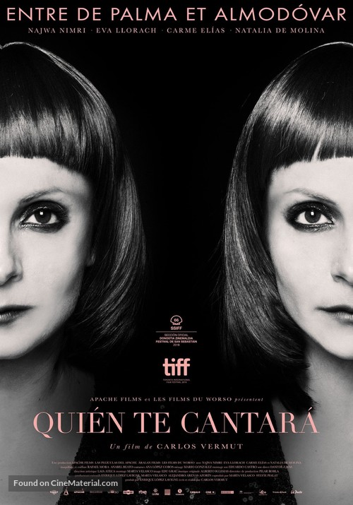 Qui&eacute;n te cantar&aacute; - French Movie Poster