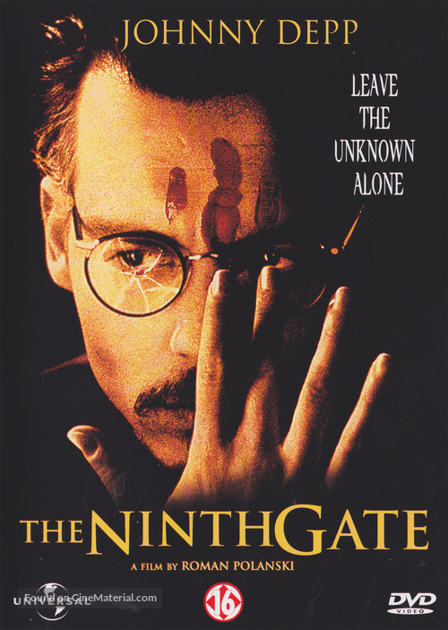 The Ninth Gate - Dutch DVD movie cover