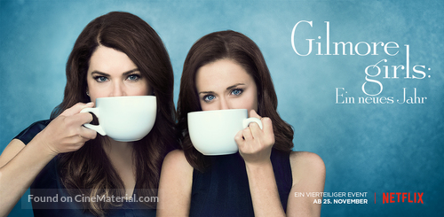 Gilmore Girls: A Year in the Life - German Movie Poster