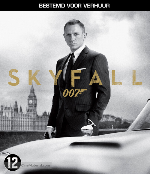Skyfall - Dutch Blu-Ray movie cover