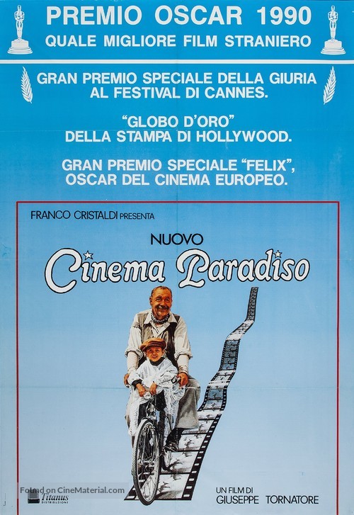 Nuovo cinema Paradiso - Italian Movie Poster