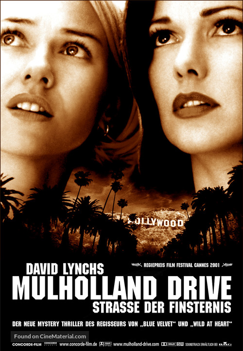 Mulholland Dr. - German Movie Poster