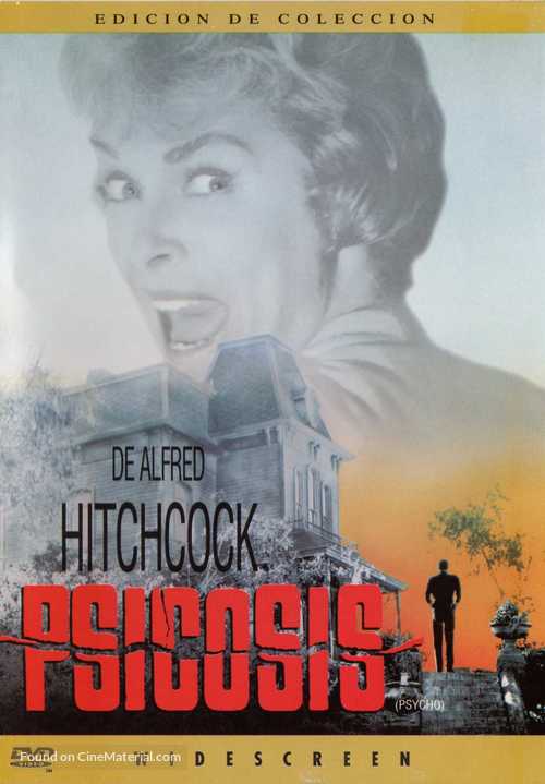 Psycho - Argentinian DVD movie cover