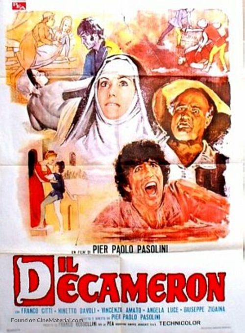 Il Decameron - Italian Movie Poster