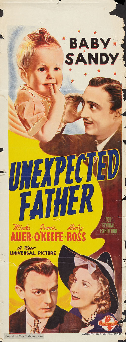 Unexpected Father - Australian Movie Poster