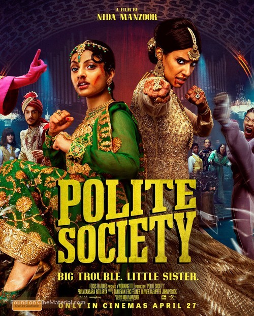 Polite Society - Australian Movie Poster
