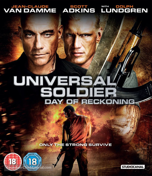 Universal Soldier: Day of Reckoning - British Blu-Ray movie cover