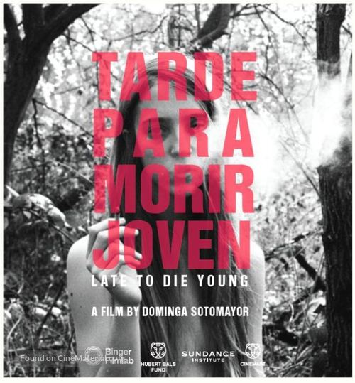 Tarde para morir joven - Dutch Movie Poster