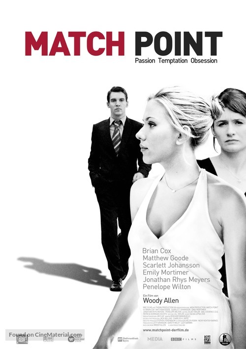 Match Point - German poster