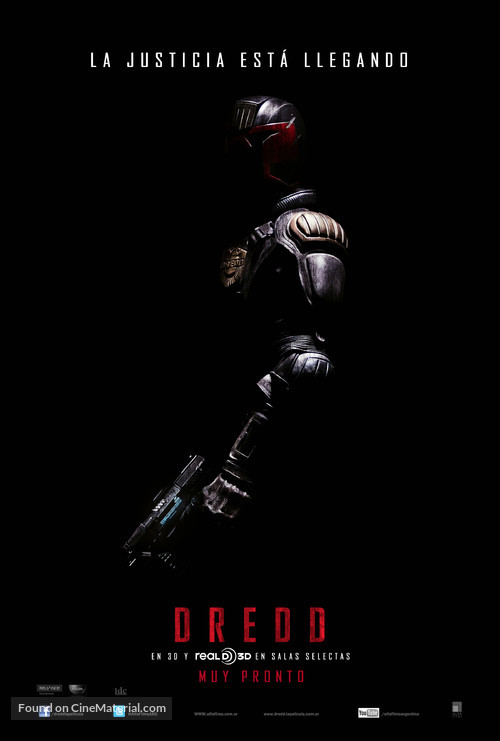 Dredd - Argentinian Movie Poster