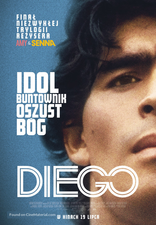 Diego Maradona - Polish Movie Poster