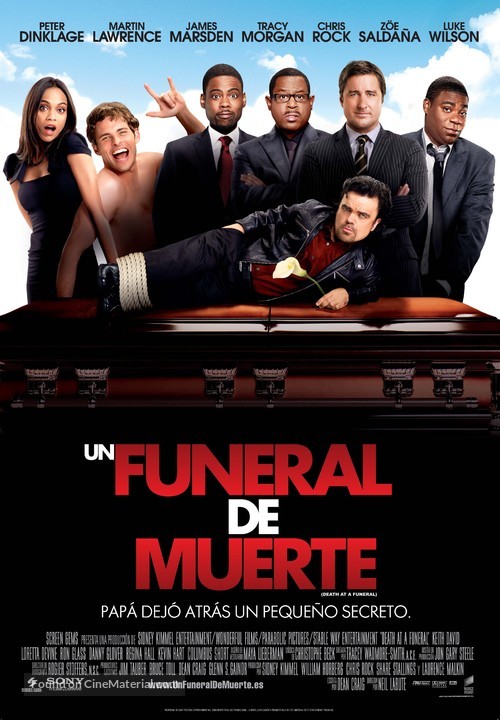 Death at a Funeral - Spanish Movie Poster