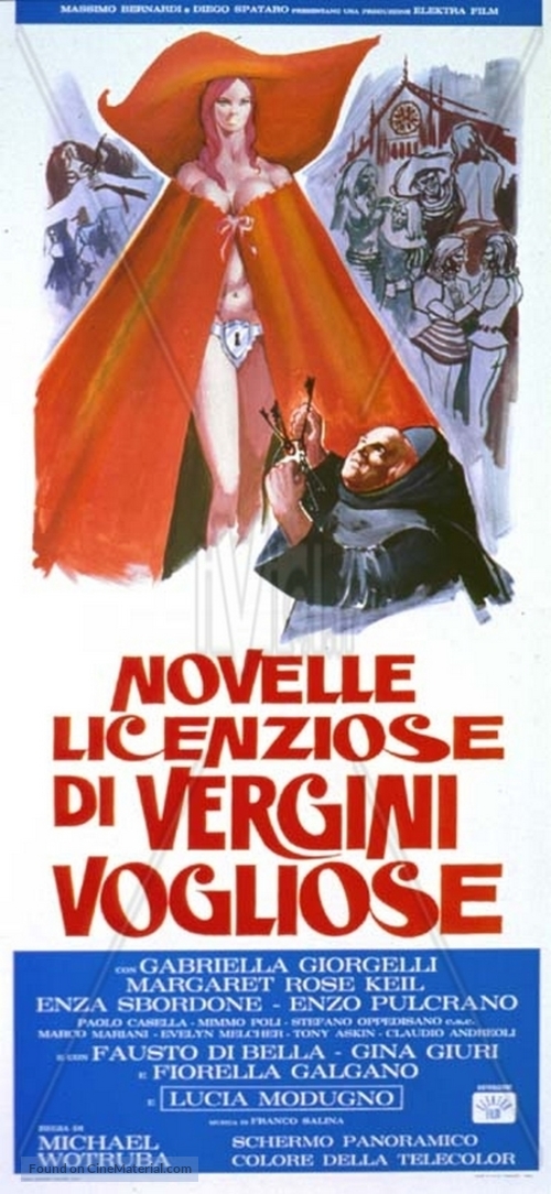 Novelle licenziose di vergini vogliose - Italian Movie Poster
