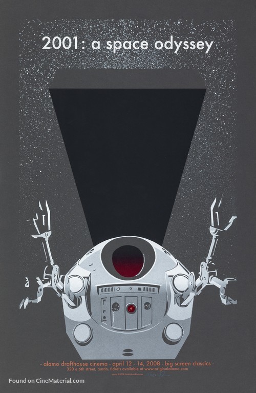 2001: A Space Odyssey - poster