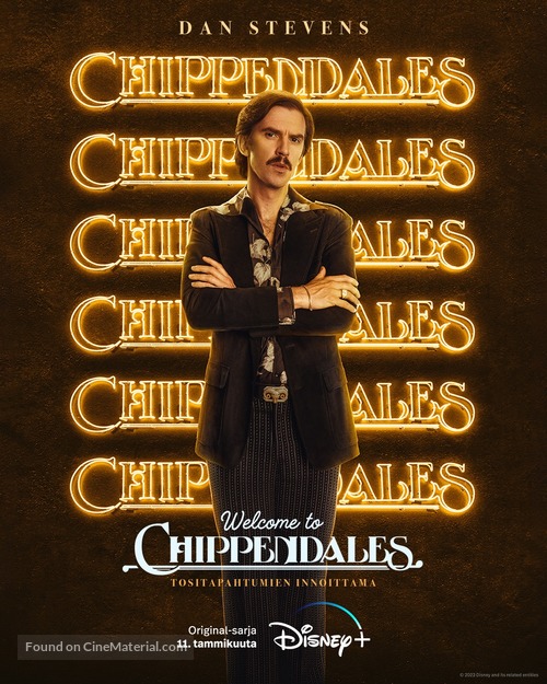 Welcome to Chippendales - Finnish Movie Poster