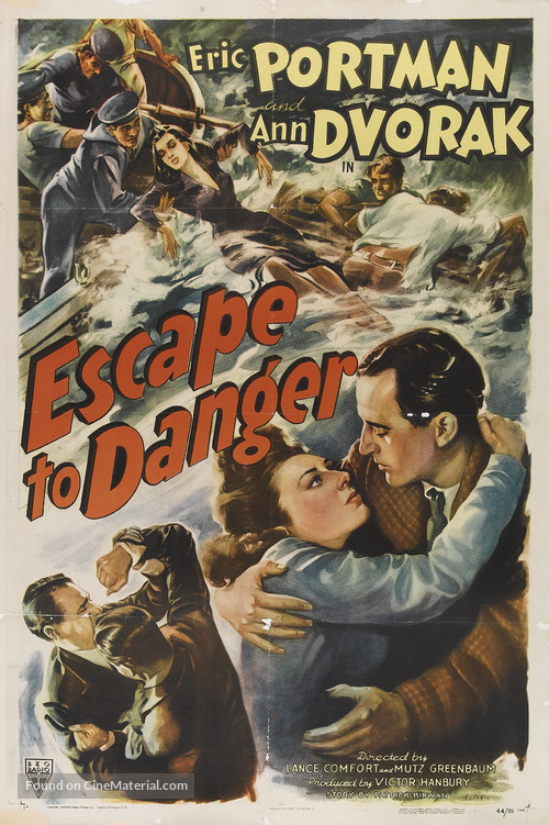 Escape to Danger - Movie Poster