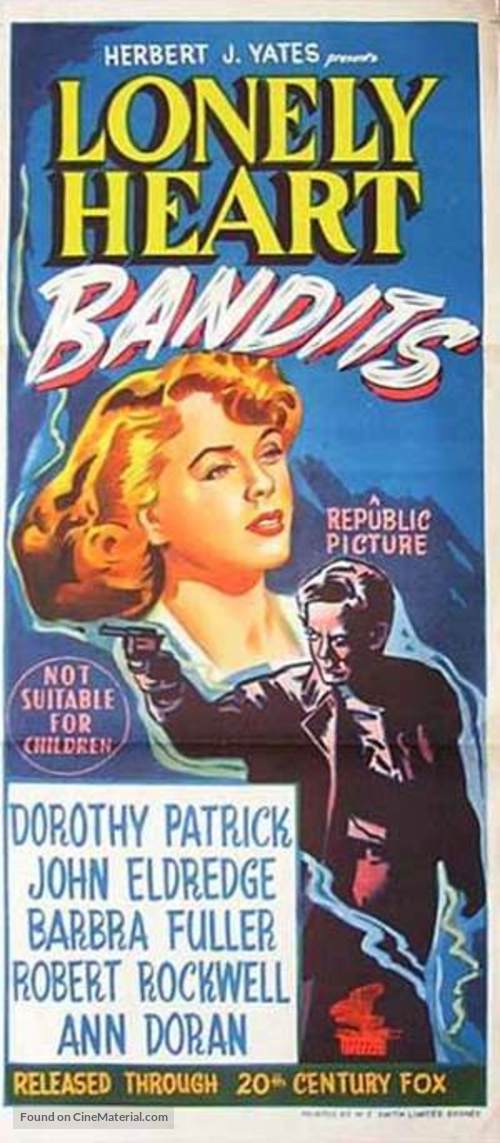 Lonely Heart Bandits - Australian Movie Poster