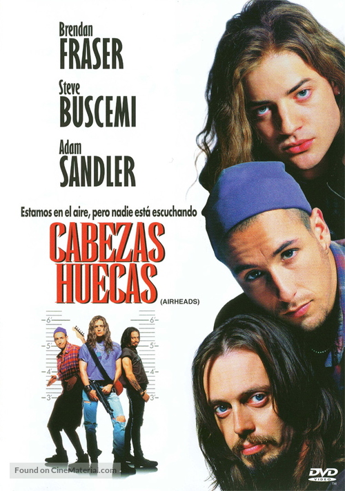 Airheads - Spanish DVD movie cover