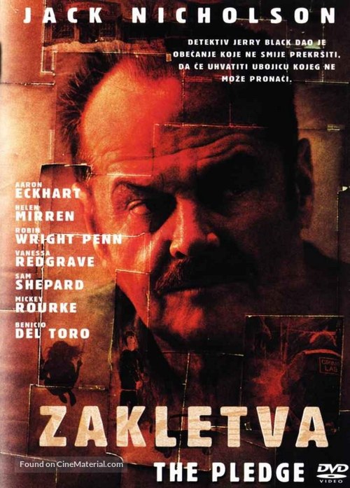 The Pledge - Croatian DVD movie cover