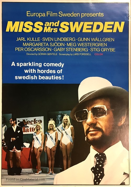 Miss and Mrs Sweden - Swedish Movie Poster