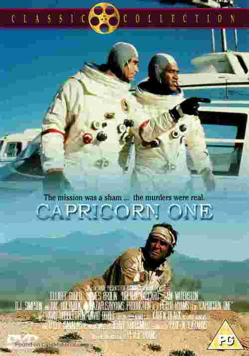 Capricorn One - British Movie Cover