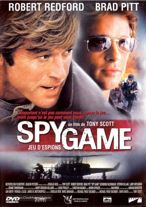 Spy Game - French DVD movie cover