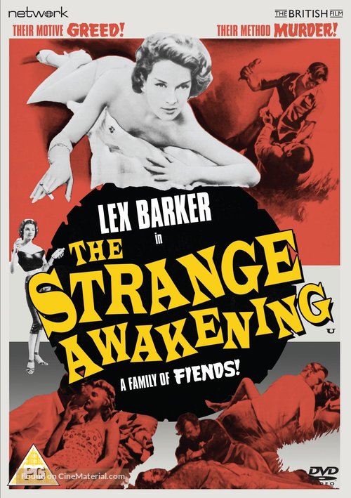 Strange Awakening - British DVD movie cover