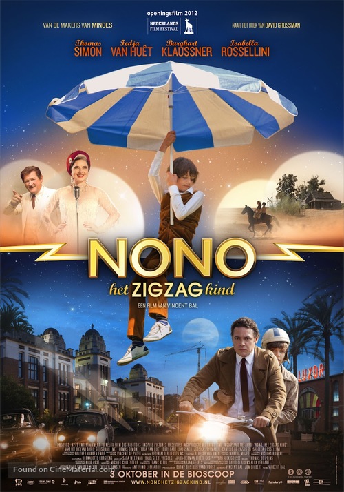 Nono, het Zigzag Kind - Dutch Movie Poster