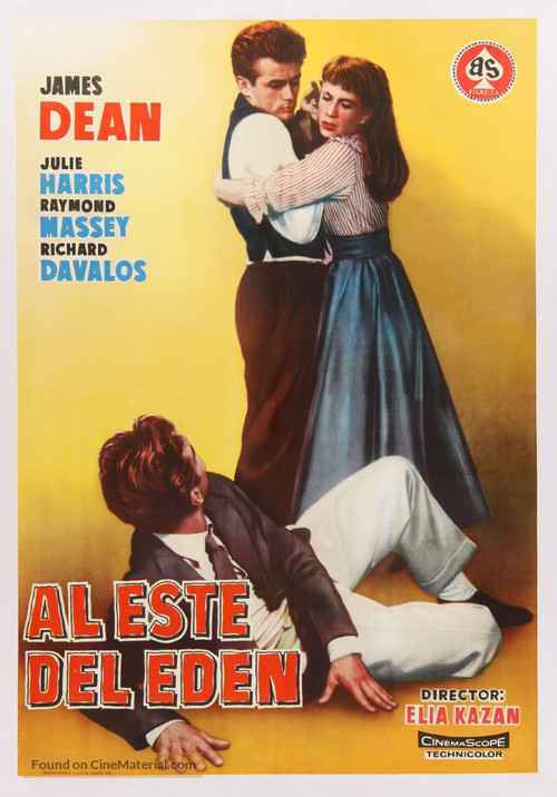 East of Eden - Spanish Movie Poster