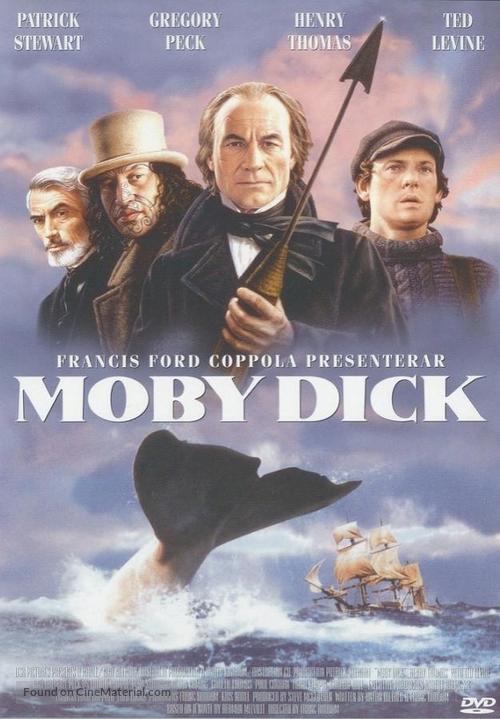 Moby Dick - Swedish DVD movie cover