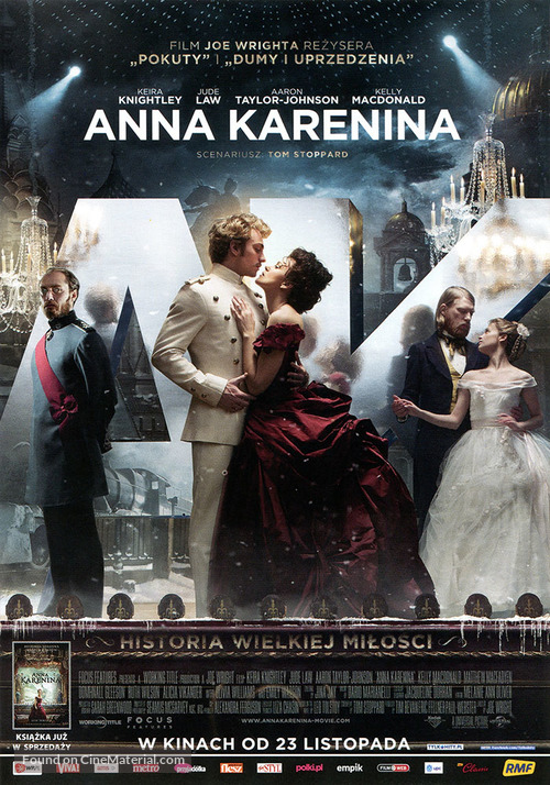 Anna Karenina - Polish Movie Poster
