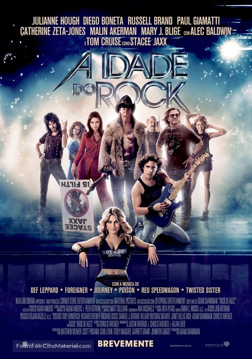 Rock of Ages - Portuguese Movie Poster