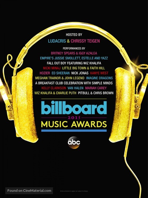 2015 Billboard Music Awards - Movie Poster