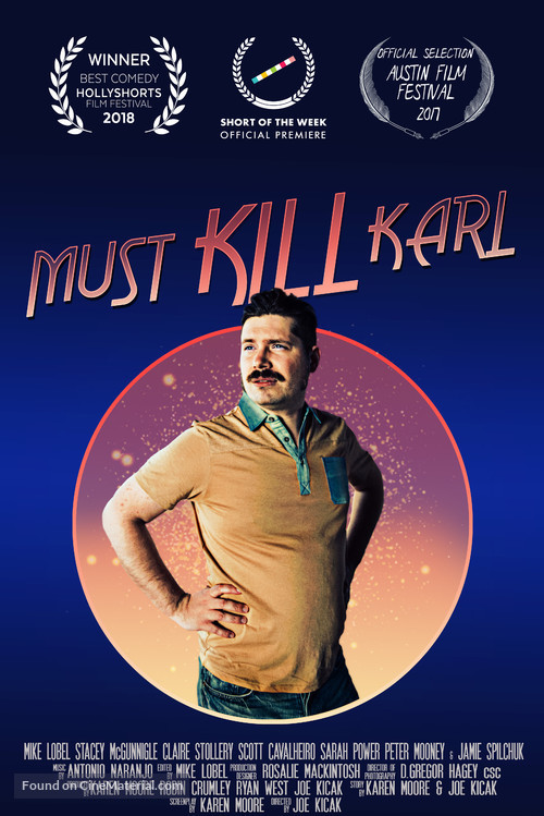 Must Kill Karl - Canadian Movie Poster