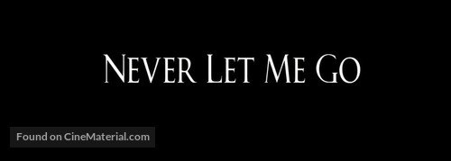 Never Let Me Go - Logo