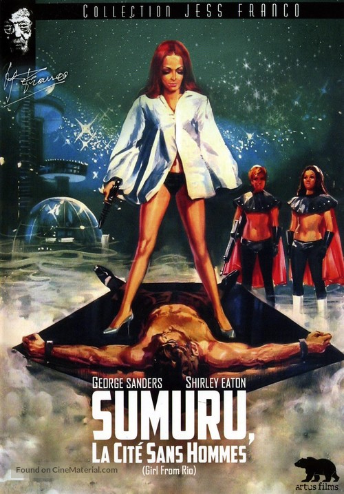 Die sieben M&auml;nner der Sumuru - French DVD movie cover